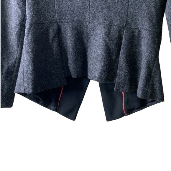 Elevenses Blazer Jacket Womens 12 Wool Blend One Button Tailored Fit Workwear - Picture 7 of 11